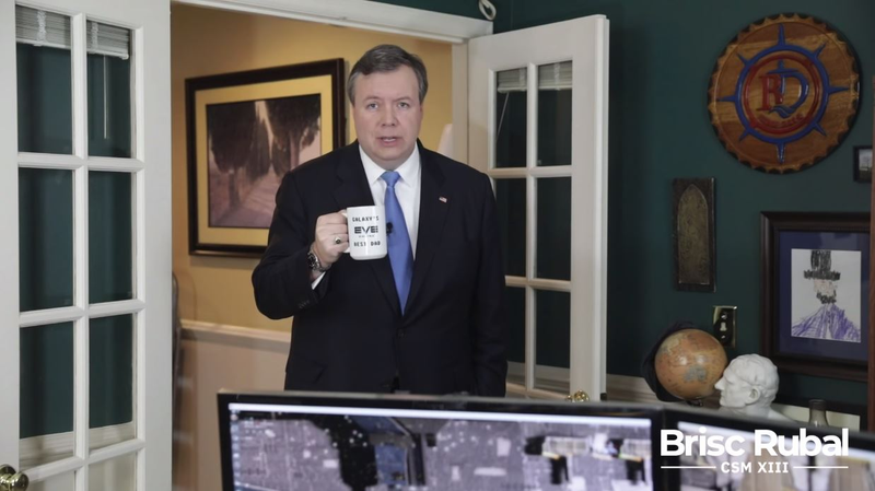 Still from Schoeneman’s campaign video.